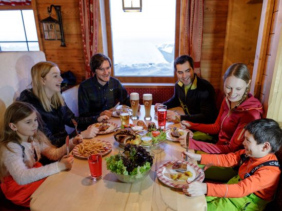 sit together and enjoy your holidays in a cosy hut
