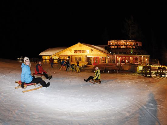 Only a few meters to the Seiterhütte